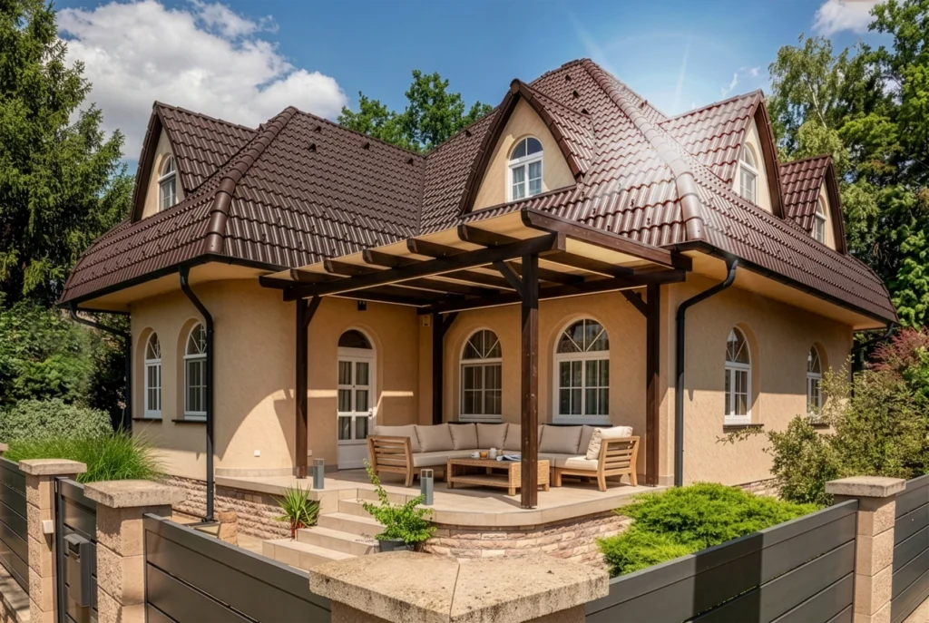 Bramac Római Protector Pro Sötétbarna – referencia