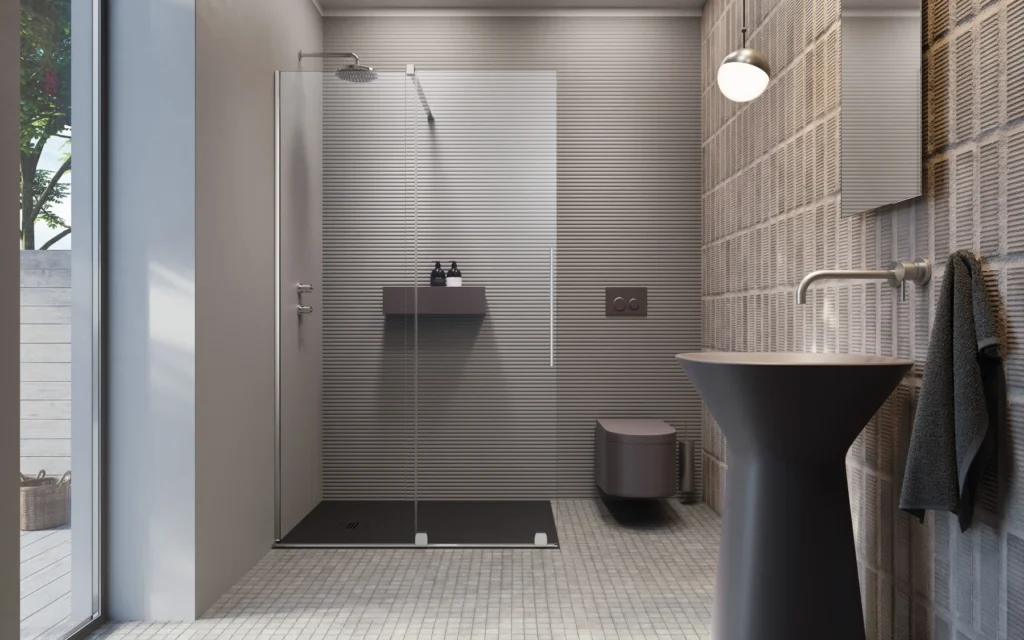 Radaway Furo walk-in zuhanyfal